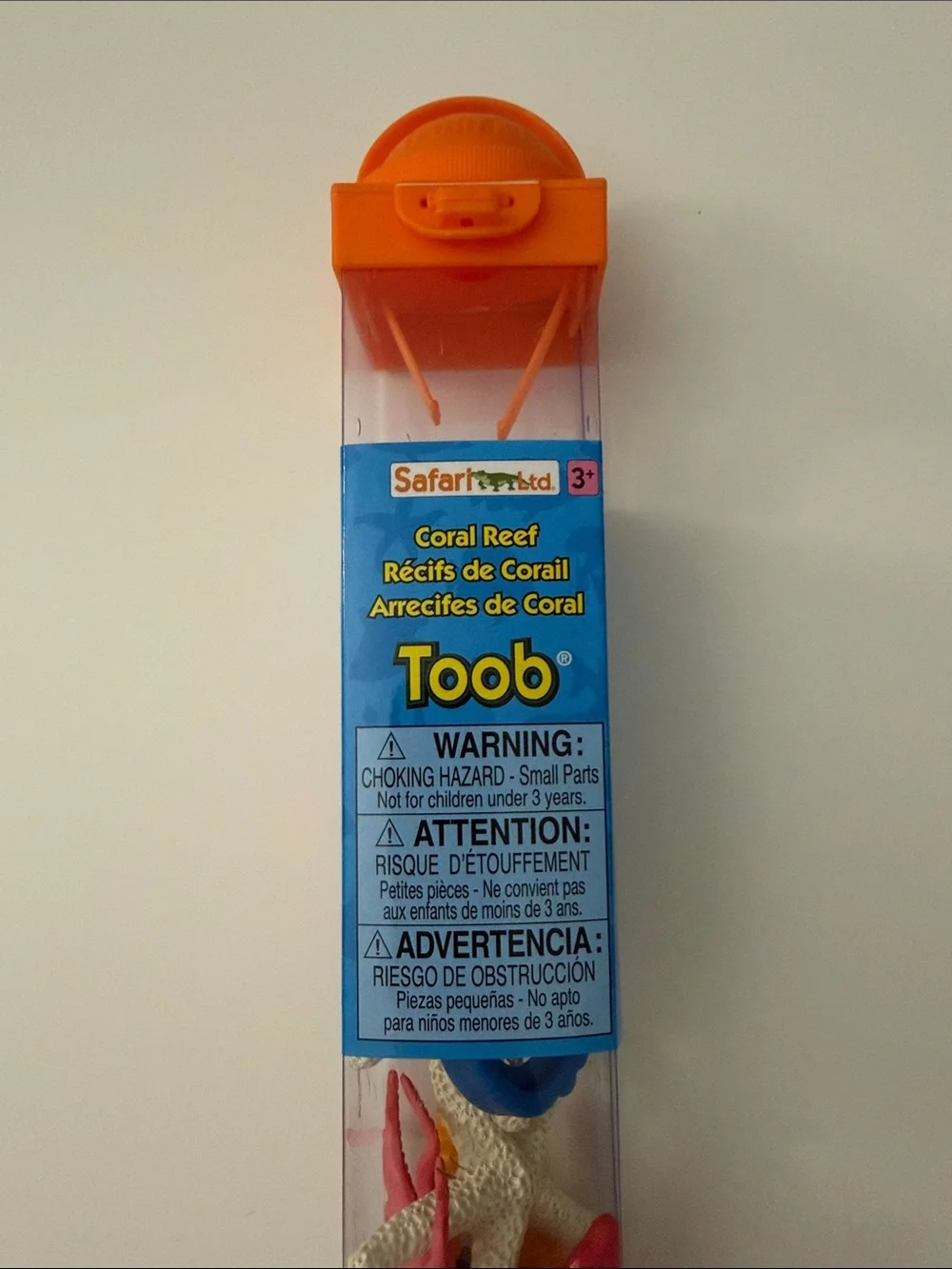 2004 Safari Ltd Coral Reef Toob 11 pc Play Set Mini Figures